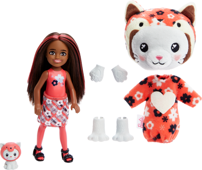 Lalka Mattel Barbie Color Reveal Chelsea Kotek-Panda (0194735178599)