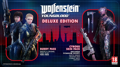 Гра PC Wolfenstein: Youngblood Deluxe Edition (DVD) (5055856425281)