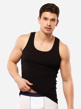 Майка нательная мужская хлопковая Uniconf MB31 XL Black (5942542910278)