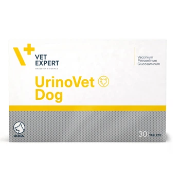 Харчова добавка для підтримання сечовидільної функції у собак Vet Expert UrinoVet Dog, 30 таб.