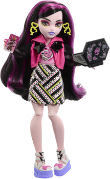 Lalka Mattel Monster High Straszysekrety Draculaura Neonowa HNF78 (0194735139361)