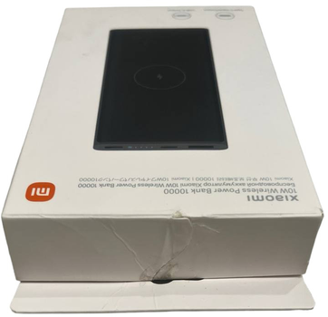Powerbank Xiaomi Mi Power Bank 10000 mAh Wireless 10W WPB15ZM Black (BHR5460GL) (35969/BYAEVF2UW02393) - Outlet