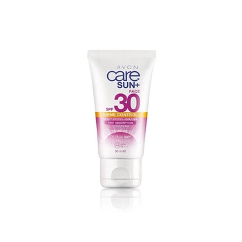 Сонцезахисний крем для обличчя Avon Блиск-контроль SPF30 30 мл (83422348)