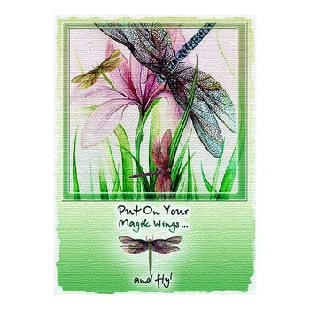 Листівка Dragonfly SETA Decor 15-770-5