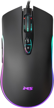 Мышь MS NEMESIS C365 RGB USB Black (MSP20049)