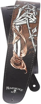 Ремень гитарный D'Addario 25LAL05 Alchemy Leather Guitar Strap - Cryptorosa