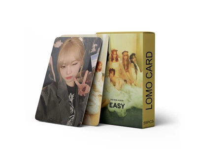 Ломо Карты Lomo Card Le Sserafim Easy&nbsp; 55 шт