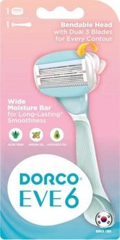 Бритва системна Dorco PACE6 для жінок 6 лез