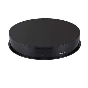 Предметный стол поворотный 30см черный для фото-видеосъемки Puluz PU3049B