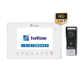 EvoVizion VP-706AHD White + DP-05AHD Комплект домофона
