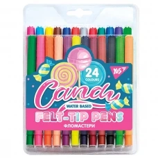 Фломастеры&nbsp;YES&nbsp;Sweet&nbsp;Cream&nbsp;24&nbsp;цв