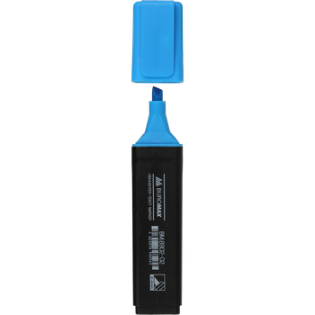 Маркер текстовиділювач Buromax Jobmax синій (BM.8902-02)