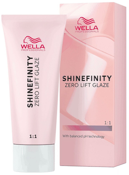 Farba do włosów Wella Professionals Shinefinity Zero Lift Glaze 07.12 Medium Blond Ash Matte 60 ml (4064666329734)