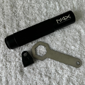 Глушитель MAX Robin_S 5.45 M24X1,5 для АК АК74 АКС74У АКМ (Подарок буфер отдачи)