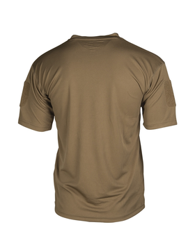 Футболка тактическая Mil-Tec Термоактивная 2XL TACTICAL QUICK DRY T-SHIRT COYOTE (11081019-906-XXL)