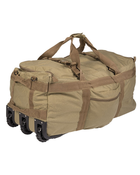 Сумка-рюкзак MIL-TEC транспортна на колесах 2in1Combat Duffle Bag 118 l - Coyote (13854005-118)