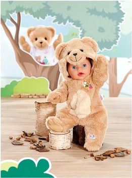 Одяг для ляльок Baby Born Bear Suit 43 см (4001167836088)