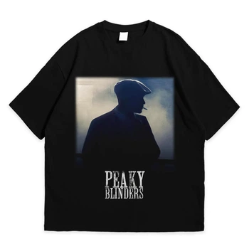 Футболка с принтом Острые козырьки Peaky Blinders 3XL Черный Ф Філ034-Ч 3XL