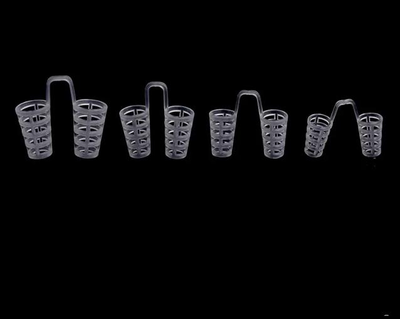 Антихрап кліпса Huaer Tehnology від хропіння силіконова носовий розширювач внутрішній засіб в ніс від хропіння набір з чотирьох розмірів 76002