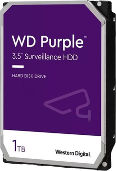 Жесткий диск Western Digital Purple Surveillance 1TB 5400rpm 64MB 3.5 SATA III (WD11PURZ)