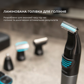 Тример для бороди та вусів CECOTEC Trimmer Bamba PrecisionCare 5in1