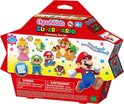 Мозаїка Epoch Aquabeads Super Mario 600 елементів (5054131319468)