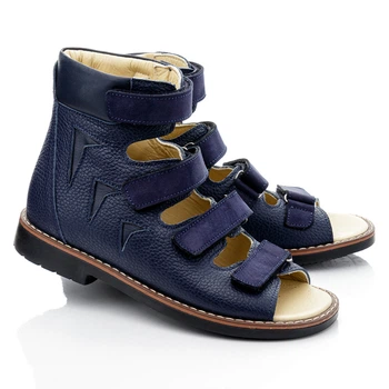 Ортопедичні босоніжки (з високим берцем) Woopy Orthopedic 34 синій (10281)