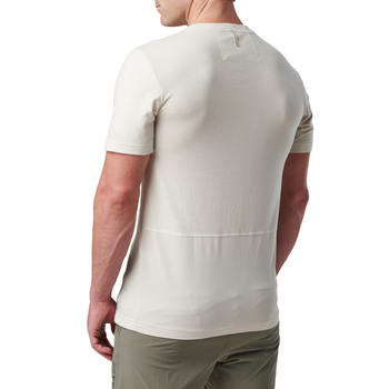 Футболка тактична потовідвідна 5.11 Tactical PT-R Charge Short Sleeve Top 2.0 Sand Dune Heather S (82128-654)