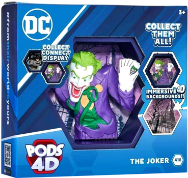 Figurka WOW Pods 4D DC Joker 12 x 10.2 cm (5055394026735)