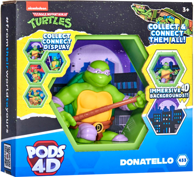 Фігурка WOW Pods 4D Teenage Mutant Turtles Donatello 12 x 10.2 см (5055394026896)
