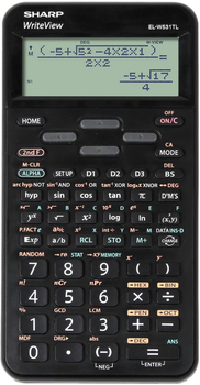 Калькулятор Sharp Scientific 420 Чорний ELW531TLBBK-EU (SH-ELW531TLBBK-EU)