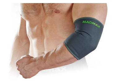 Налокітник MadMax MFA-293 Zahoprene Elbow Support Dark Grey/Green (1шт.) L