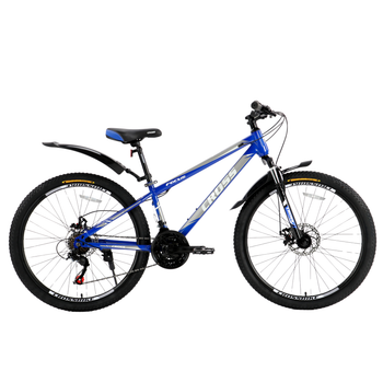 Велосипед Cross 24 ST Focus 2024 Рама-11 blue-grey