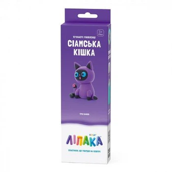 Пластилин Липака Пушистые любимцы Сиамская кошка (30112-UA)