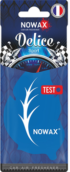 Ароматизатор целюлозний Nowax Delice Sport (NX00085)