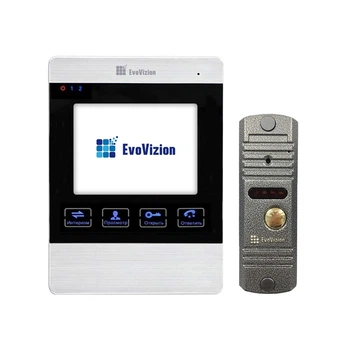 EvoVizion VP-432 + DP-03 Silver Комплект домофону