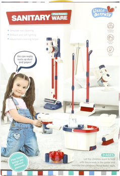 Zestaw do sprzątania Mega Creative Little Actress Play House Sanitary Ware (5908275191353)