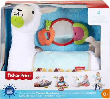 Розвиваюча іграшка Fisher Price Grow -with-me Tummy Time Llama (0887961793864)