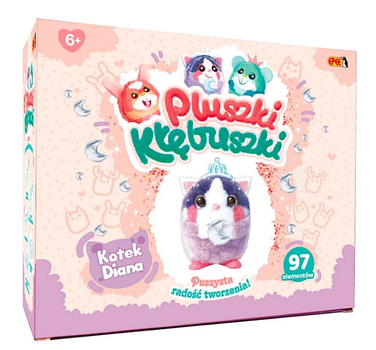 Набір для дитячої творчості Epee Plush Pets Kotek Diana 97 елементів (8591945093865)