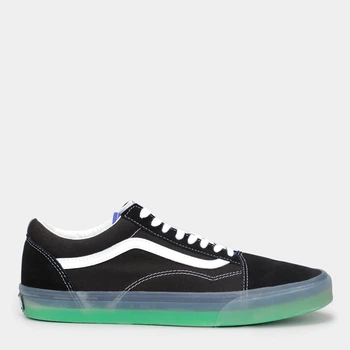 Женские кеды кожаные низкие Vans VN0005UFY611 38 (6US) 24 см Черные (197063320388)