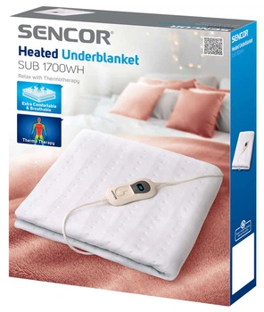 Електроковдра Sencor SUB 1700WH (41008821)