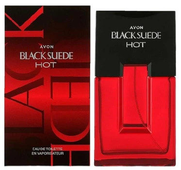 Чоловіча туалетна вода Avon BLACK SUEDE HOT 75 мл