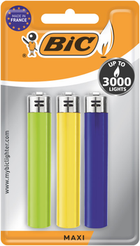 Зажигалка BIC J26 асс 3 шт (3086125002850)