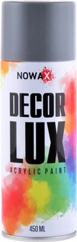 Фарба-спрей NOWAX акрилова DECOR LUX 7031 темна сіра 450мл (699401)