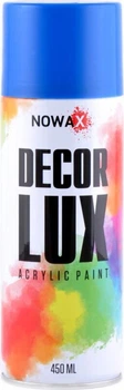 Фарба-спрей NOWAX акрилова DECOR LUX 5015 блакитна 450мл (699393)