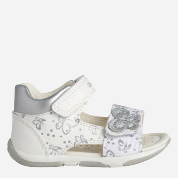 Дитячі сандалії для дівчинки Geox B250YC0BCAW-C0007 23 Білий/Срібний (8050036463265)