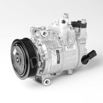 Компрессор кондиционера DENSO DCP02030 Skoda Fabia, Felicia, Octavia; Volkswagen Jetta, Golf, Polo, Caddy, Touran, Tiguan, Scirocco, Passat; Audi A3, TT, A1; Seat Ibiza 1K0820803G, 1K0820859J, 1K0820859N