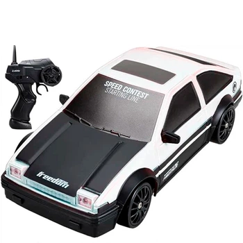 Машинка для дрифта на радиоуправлении BauTech Toyota Corolla AE86 Белый (1012-973-01)