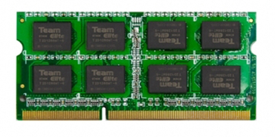 Оперативна пам'ять Team SODIMM DDR3-1600 8192MB PC3-12800 Elite (TED38G1600C11-S01)