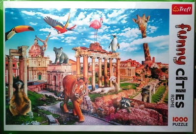 Пазли Trefl 1000шт (10600) Веселі міста Дикий Рим